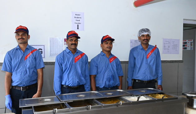 Cafeteria at Presidency School Mangalore