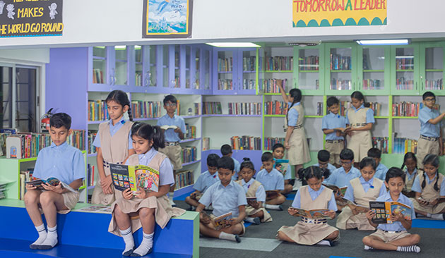 Presidency Schools Nandini layout- Library