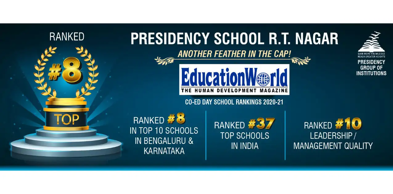 Presidency Group of Schools- Education World Award