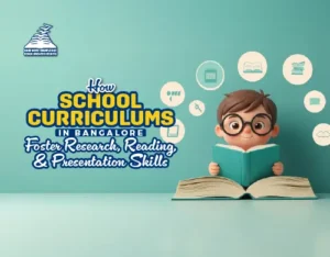 Curriculum supporting research, reading, and presentation skills at Presidency Group of Schools.