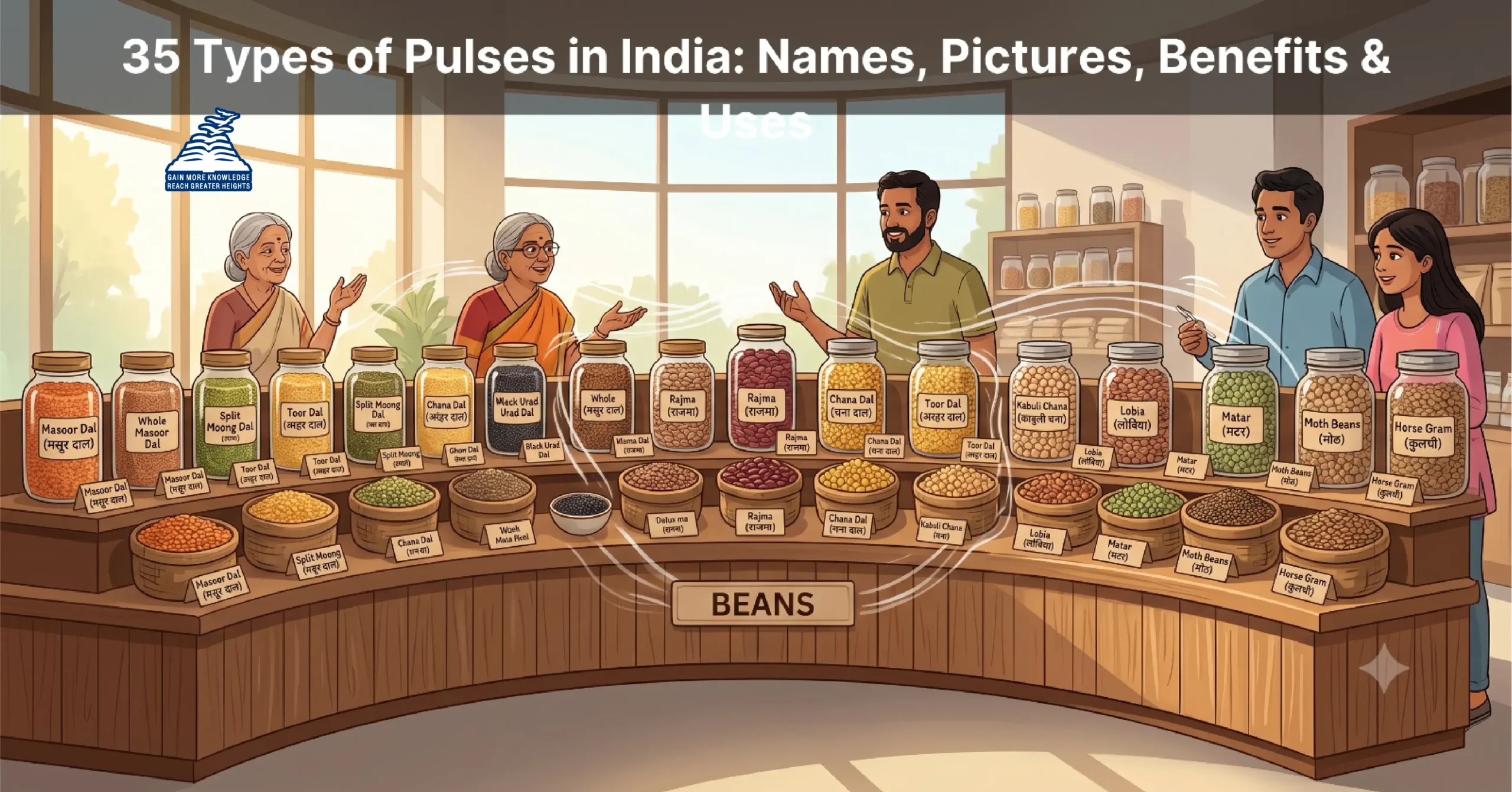 List of 35 Pulses in India with Pictures for healthy lifestyle-Presidency Group of Schools